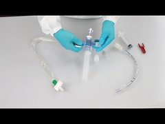 ระบบดูดเสมหะแบบปิด MCREAT พร้อมระบบล้างอัตโนมัติ 72 ชั่วโมง แบบ T