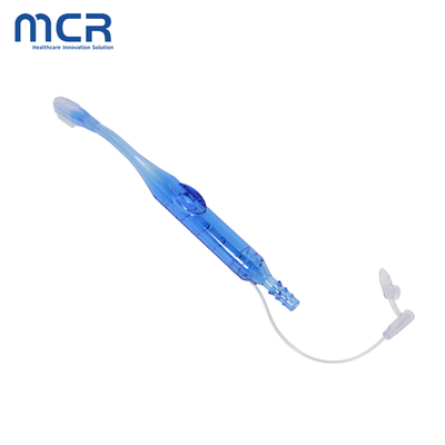 สีซิลิโคน bristle Brush Oral With Sailine Flushing Port สีซิลิโคน