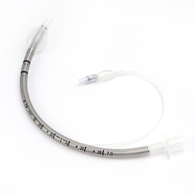 ราคาดี Reinforced Disposable PVC Endotracheal Tube with Spiral Reinforcement and Smooth-Finished Tip for Easy Insertion ออนไลน์