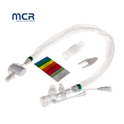 ราคาดี 72-Hour VAP Prevention Closed Suction Catheter Child Type with Soft Blue Suction Tip for ICU ออนไลน์