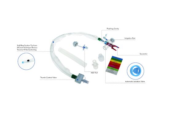 ราคาดี ระบบดูดที่ปิดแบบใช้ได้ครั้งเดียว ท่อลมสะกด เส้นเลือดออก อุปกรณ์การแพทย์ประเภท T การชําระน้ําอัตโนมัติ 72H ออนไลน์