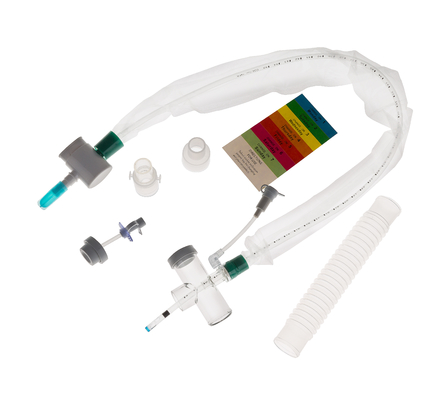 ราคาดี ระดับการแพทย์ สแตริล PVC ปิดระบบอุปกรณ์ดูดขนาด 6Fr Tracheostomy ออนไลน์