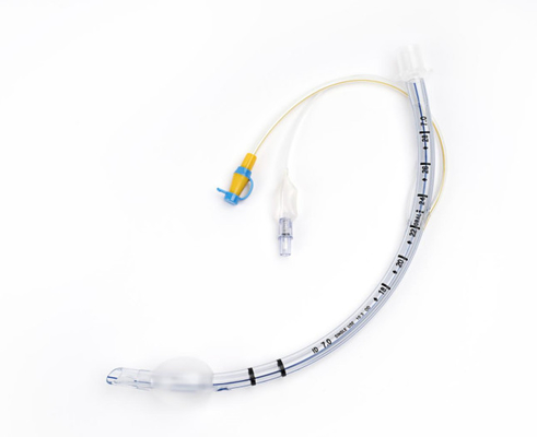 ท่อ Endotracheal แบบเรียบร้อยที่มีช่องดูดที่ติดข้อมือหรือไม่ติดข้อมือ